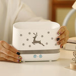 Silent Flame Humidifier with Atmosphere Light