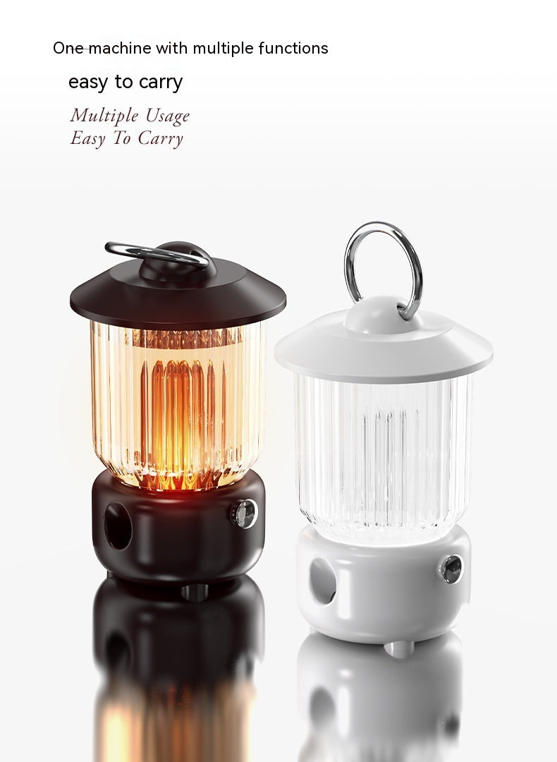 USB Rechargeable Kerosene Lamp Humidifie