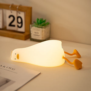 Touch Sensor Silicone Bedside Lamp