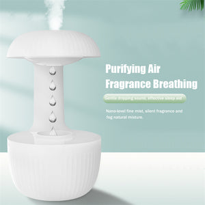 Anti-Gravity Air Humidifier with Floating Water Drop