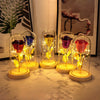 Valentine Rose LED Night Light in Glass Dome