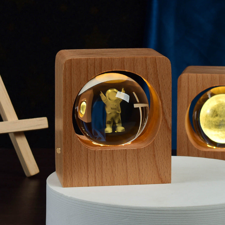 Elk & Jellyfish Laser Engraving Lamp