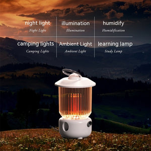 USB Rechargeable Kerosene Lamp Humidifie