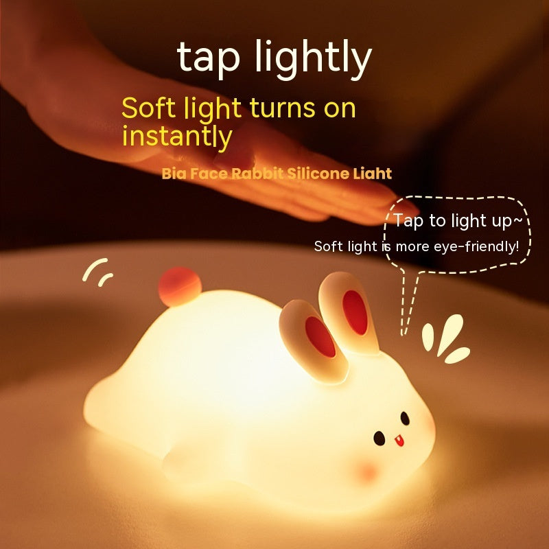 Touch Sensor Silicone Bedside Lamp