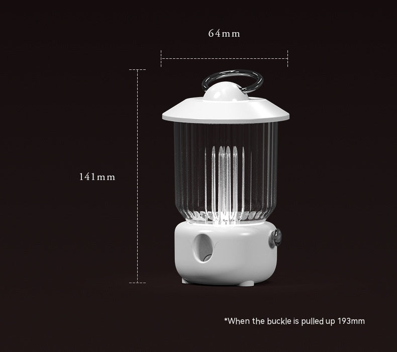USB Rechargeable Kerosene Lamp Humidifie