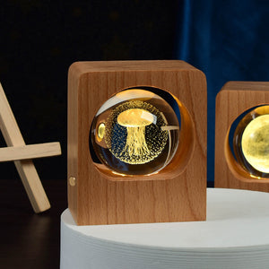 Elk & Jellyfish Laser Engraving Lamp