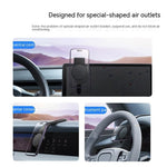"15W Magnetic Car Phone Mount with Wireless Charging