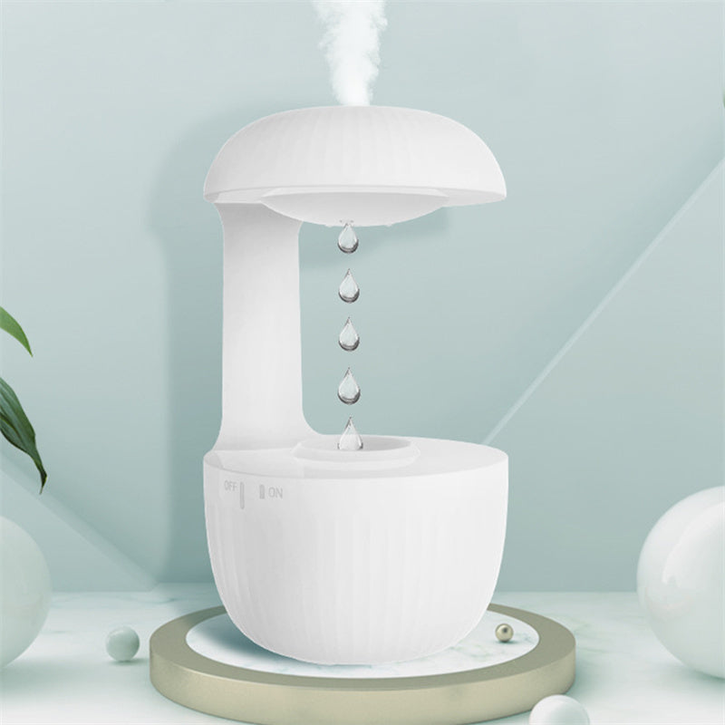 Anti-Gravity Air Humidifier with Floating Water Drop