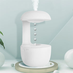 Anti-Gravity Air Humidifier with Floating Water Drop