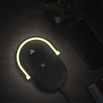 3-in-1 Foldable Wireless Charger & LED Night Light